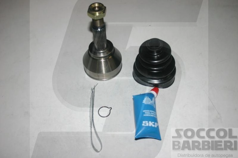 JUNTA HOMOCINÉTICA FIXA LADO RODA 20X22 DENTES/ESTRIAS TRAVA EXTERNA HOMOCINETICA FIAT UNO 1.0 91/95 UNO/PREMIO/ELBA 1.3/1.5 85/ 20/22