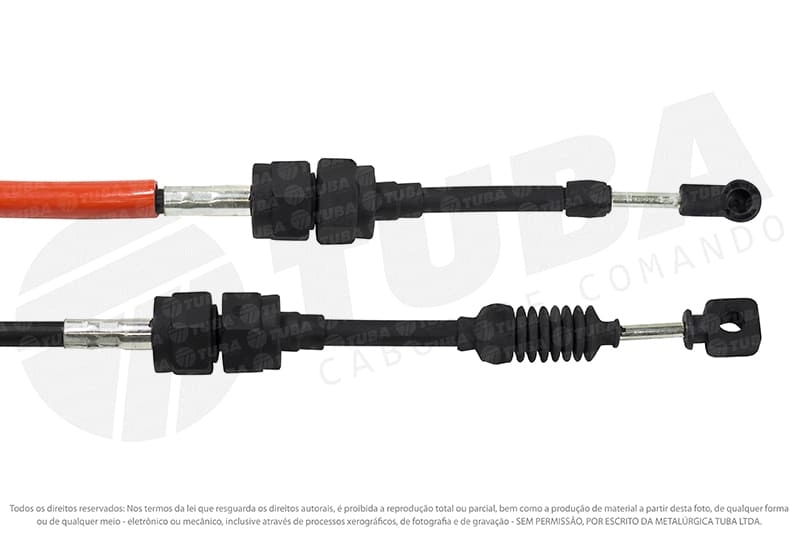 CABO COMANDO DE CÂMBIO ENGATE DAS MARCHAS FORD ECOSPORT 1.0/1.6 04/10 - FIESTA 02/10 - 1539MM