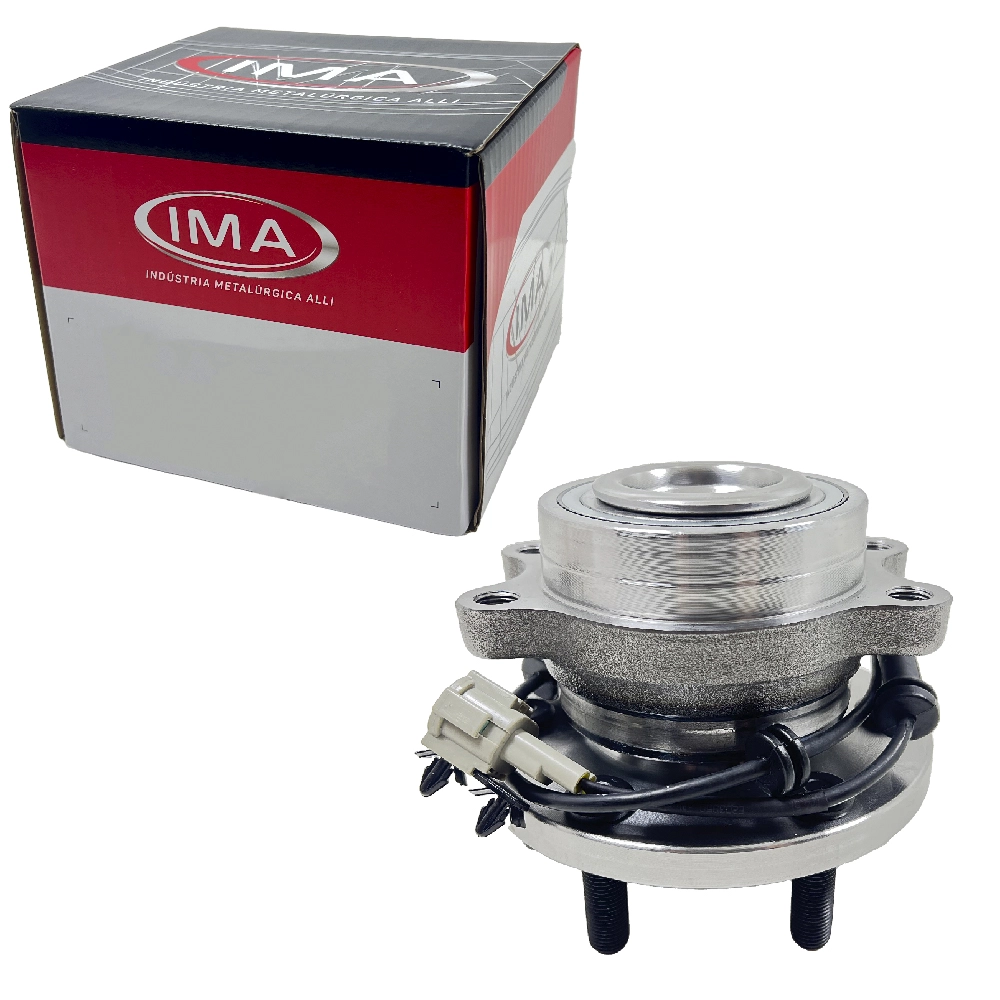 CUBO RODA DIANTEIRO COM ROLAMENTO COM ABS NISSAN FRONTIER 2.5 4X4 08/ - 6 FUROS