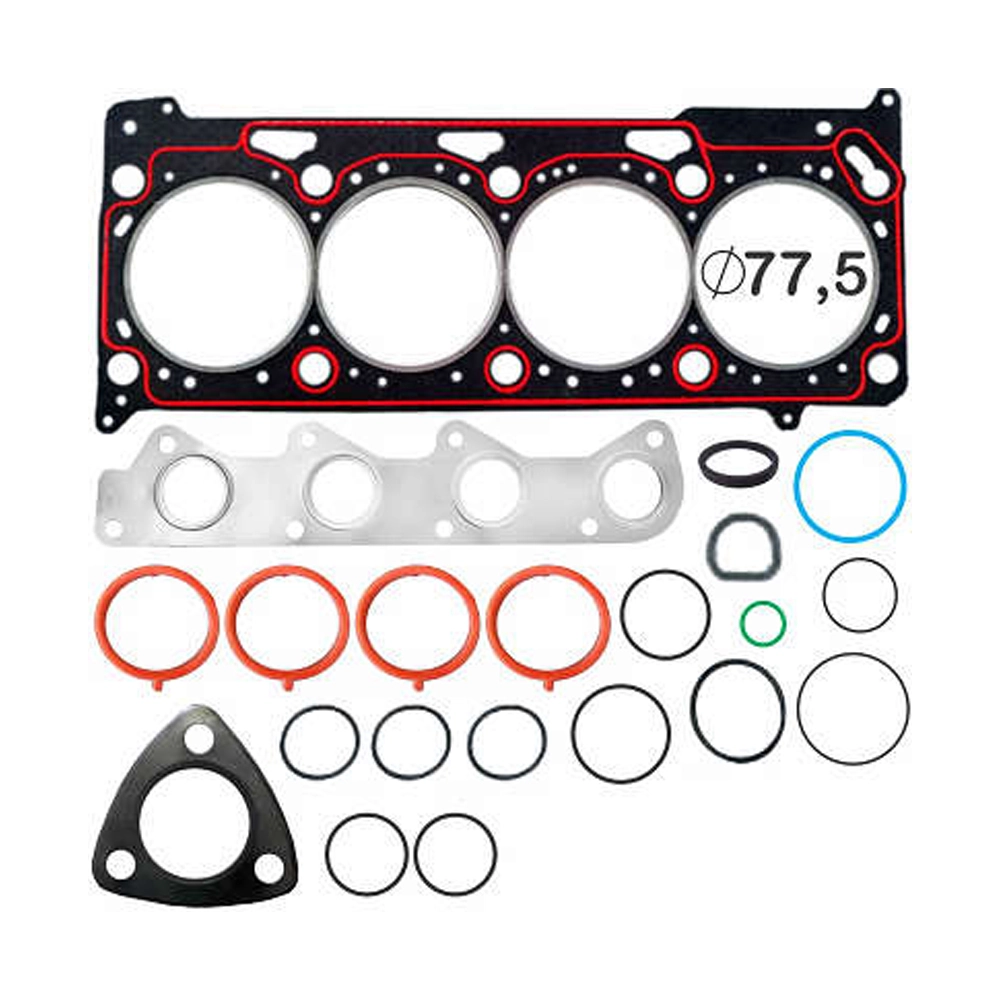 JOGO JUNTAS SUPERIOR MOTOR SEM RETENTOR VW GOL/VOYAGE/FOX 1.6 02/ - KOMBI 1.4 06/ - EA111