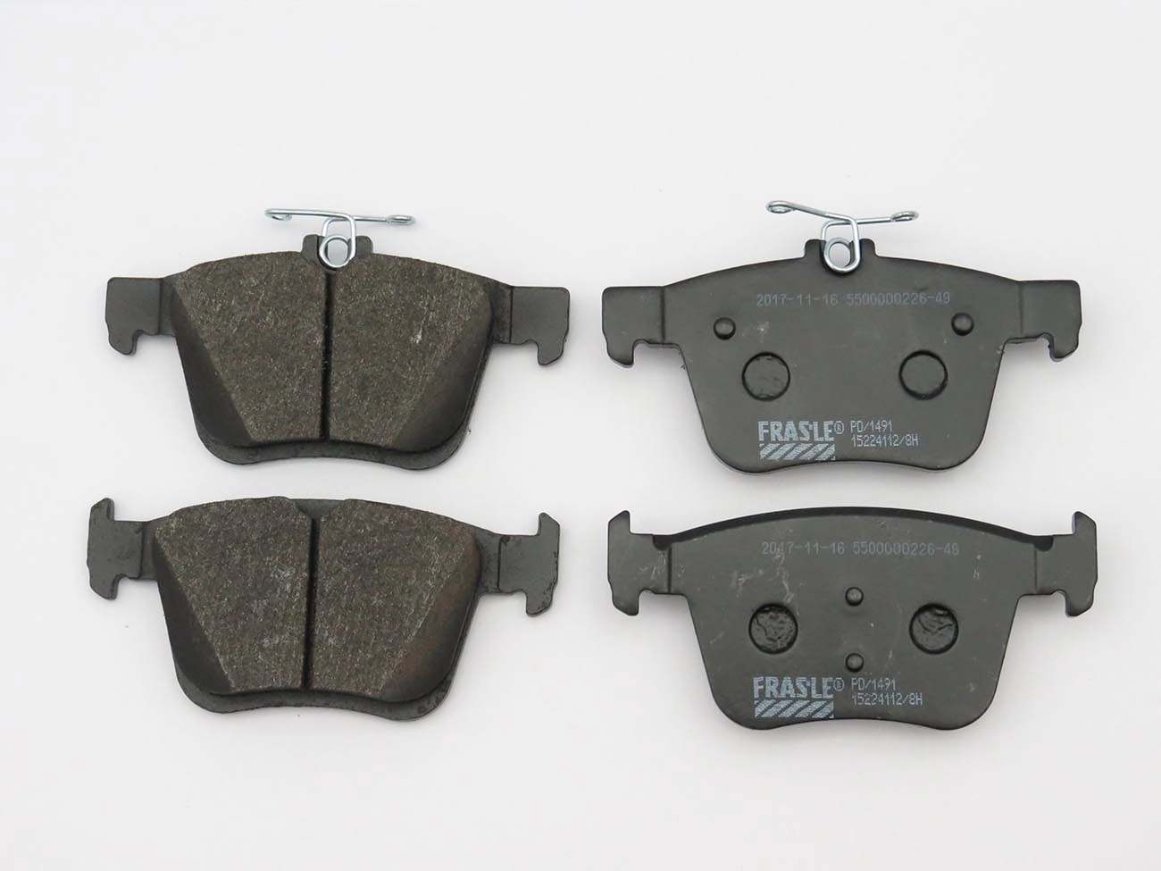 PASTILHA DE FREIO TRASEIRA AUDI A3/TT -  VW GOLF 13/19 - JETTA 18/21 - PASSAT 15/20 - TIGUAN 18/21