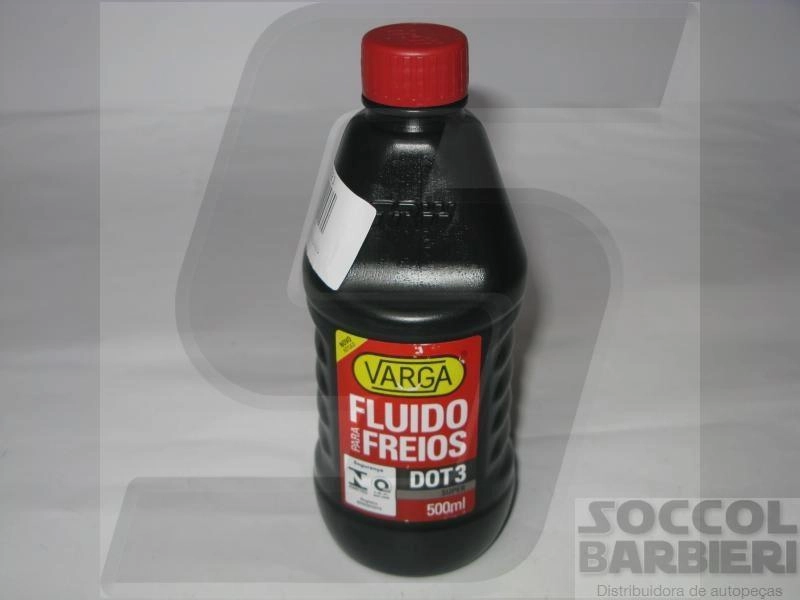 FLUIDO P/FREIO 500ML DOT - 3 - VARGA - CAIXA CONTEM 30