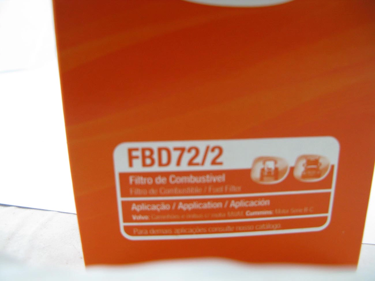FILTRO COMBUSTÍVEL COMBUSTIVEL VOLVO SCANIA CAMINHOES/ONIBUS VW/MWM/FIAT
