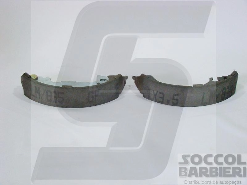 SAPATA FREIO COM LONA HONDA CIVIC EX 1.6 1995/2000 LX 1.6/1.7 1997/2006 LXL 2001/2006