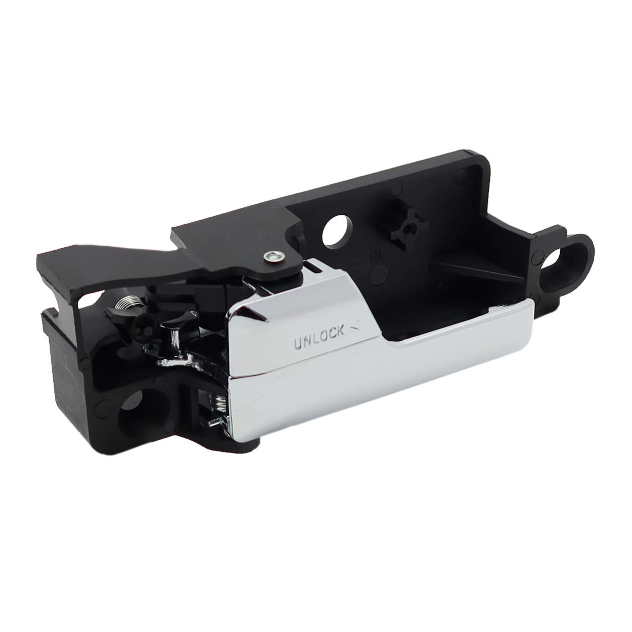 MACANETA INTERNA PORTA TRASEIRA ESQUERDA FORD FUSION 2006/2012 - PUXADOR CROMADO