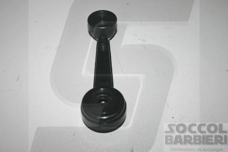 MANIVELA VIDRO FORD CORCEL/BELINA/DEL REY/PAMPA/F-100/1000/4000 - PRETA PLASTICO