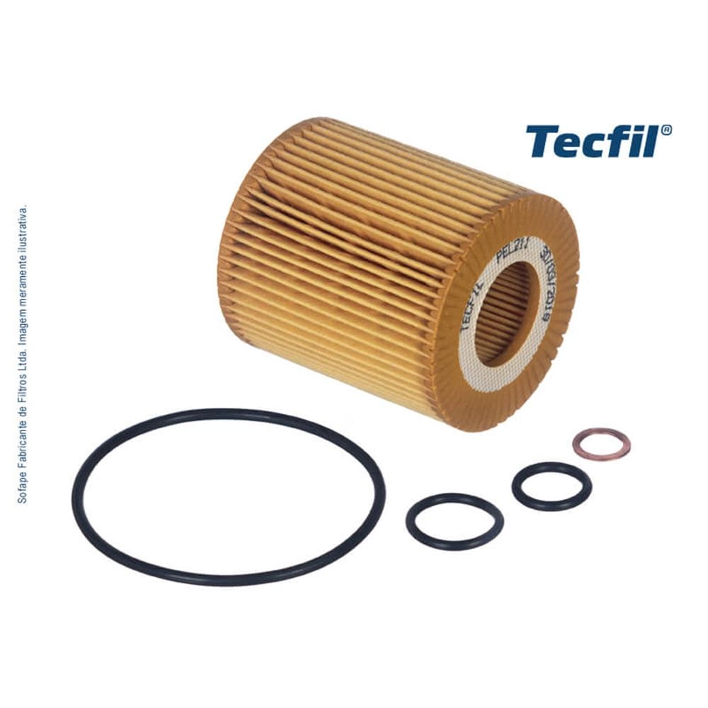 ELEMENTO FILTRO ÓLEO - BMW SERIE 3 04/ - 118I/120I 05/ - X1 1.8 10/ - Z4 06/08 REFIL