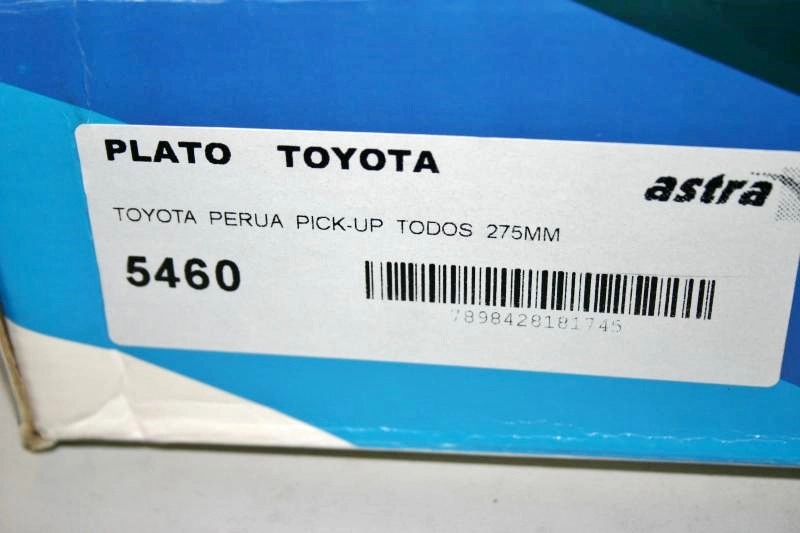 PLATO EMBREAGEM TOYOTA BANDEIRANTE TODOS /93 - 280MM