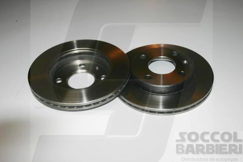 DISCO FREIO DIANTEIRO VENTILADO 239.5MM FORD ESCORT/VERONA 93/96 VW LOGUS/POINTER