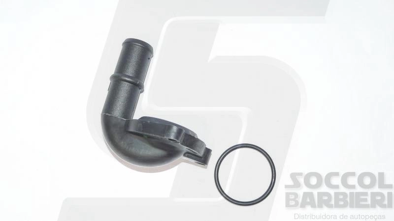 COTOVELO VALVULA TERMOSTATICA FORD NOVO FIESTA/ECOSPORT 02/ - ZETEC ROCAM GASOLINA