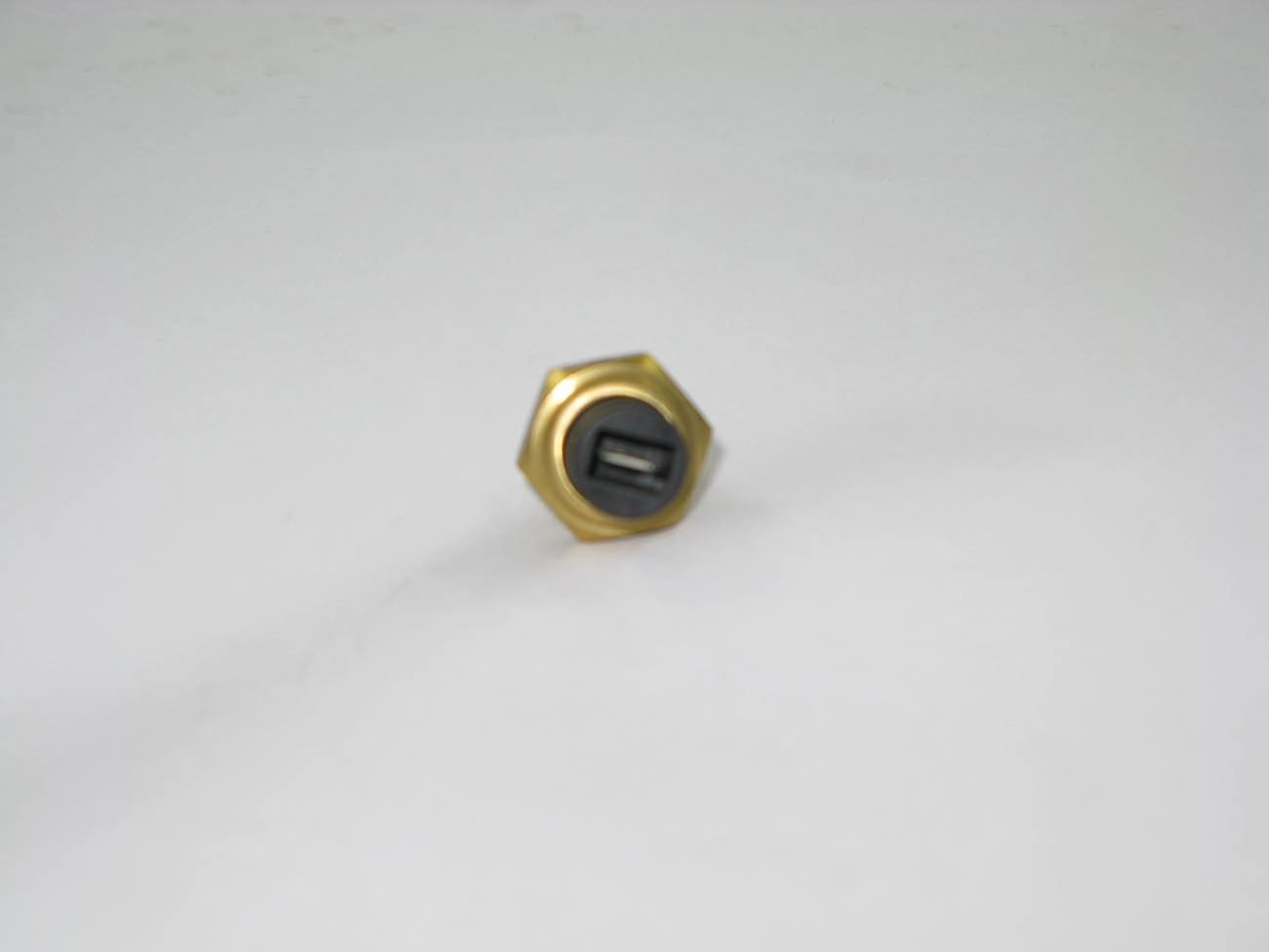 SENSOR TEMPERATURA INTERRUPTOR TÉRMICO PRETO FIAT UNO - COM LÂMPADA INDICADORA NO PAINEL