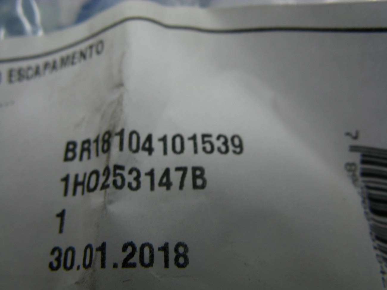 COXIM ESCAPAMENTO VW FOX 2003/2021 CROSSFOX 2005/2018