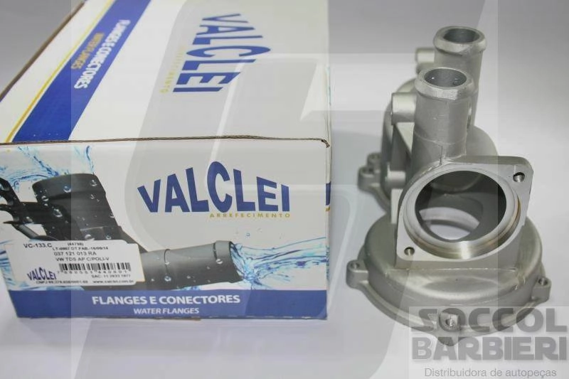 CARCAÇA BOMBA ÁGUA VW GOL/VOYAGE/PARATI/SAVEIRO/SANTANA 95/ COM POLIA MULTI V