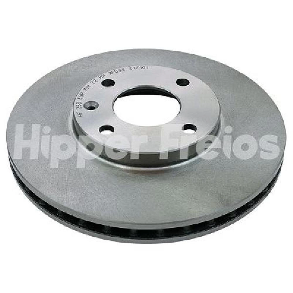 DISCO DE FREIO DIANTEIRO GM ASTRA 1.8/2.0 99/ ARO14 - VECTRA 2.0/2.2 8V 99/ 4 FUROS VENTILADO 256MM