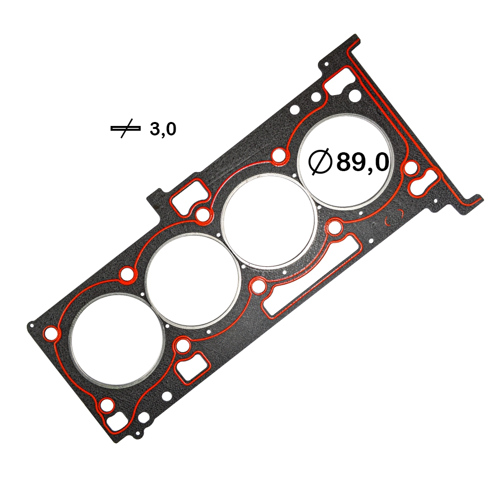 JUNTA CABEÇOTE DE FIBRA 2,40MM FIAT FREEMONT 2.4 16V 11/15 - MITSUBISHI OUTLANDER 2.4 16V 09/11