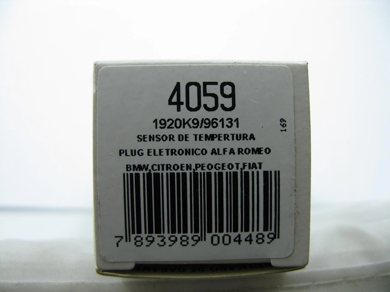 PLUG ELETRONICO PEUGEOT 206 99/04 207 08/15 306 95/02 806 94/01 CITROEN JUMPER 97/00 CHERY TIGGO 09/