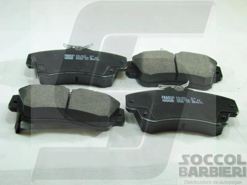 PASTILHA FREIO RODA DIANTEIRA CHRYSLER PT CRUISER 2001/ NEON SRT4