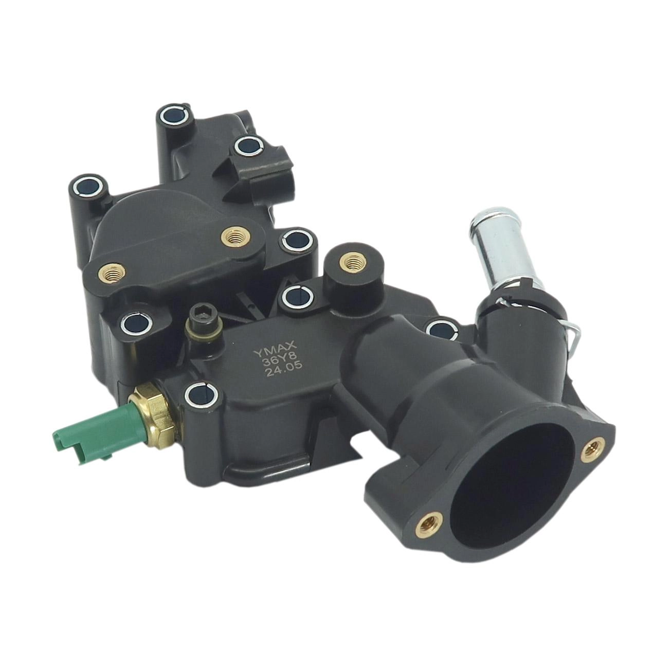 CARCAÇA PLÁSTICA VÁLVULA TERMOSTÁTICA CITROEN C3 1.4 8V 06/12 PEUGEOT 206/207 1.4 8V MOTOR TU3JP