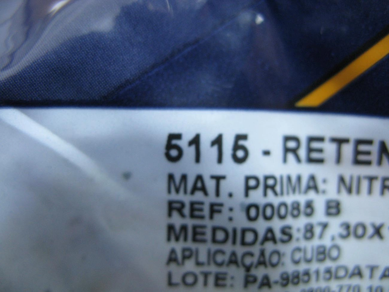 RETENTOR CUBO RODA TRASEIRO INTERNO 87,30X120,80X14,30M TRASEIRA GM A/C/D-60 TIMKEN