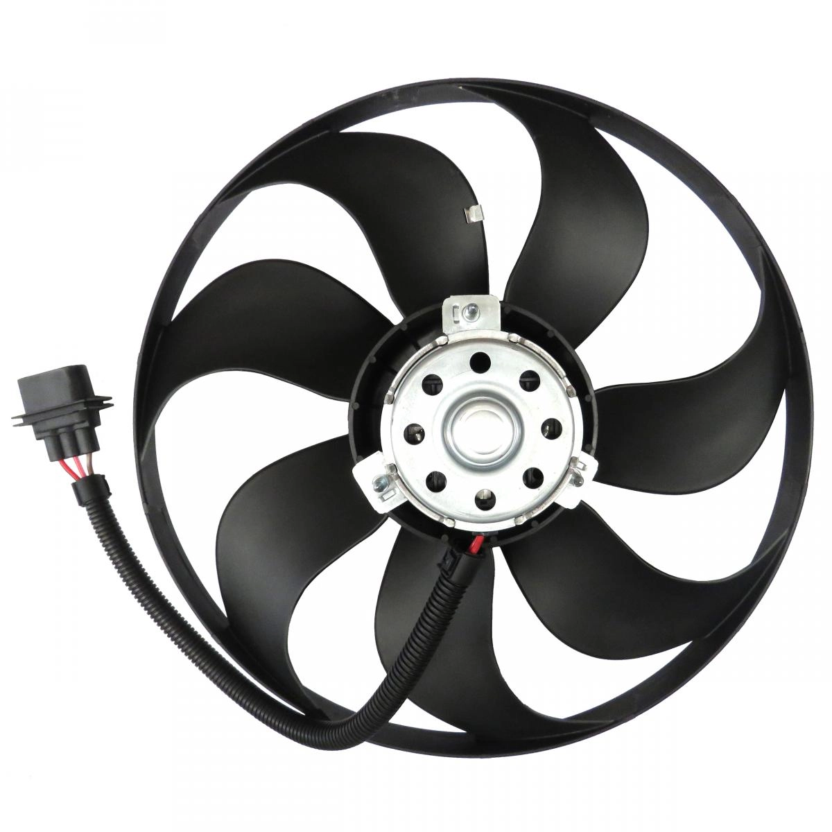 ELETROVENTILADOR VW BORA 98/05 GOLF TURBO 01/05 FUSCA 00/10 POLO 03/06 AUDI A3 1.6 97/03 A3 1.8 96/0