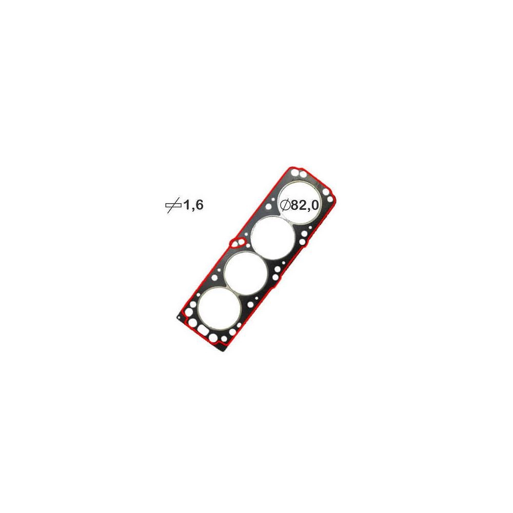 JUNTA CABEÇOTE DE FIBRA 1,60MM GM CORSA/MONTANA 1.6/1.8 - FIAT PALIO/SIENA/STRADA - MOTOR GM 1.8