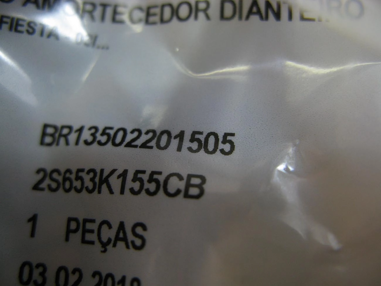 COXIM AMORTECEDOR FORD NOVO FIESTA/ECOSPORT 2002/ - S/ROL.