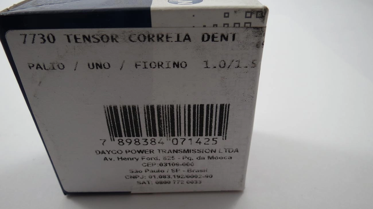 TENSOR CORREIA COMANDO FIAT UNO/PALIO/SIENA/FIORINO 1.0/1.5 94/ MOTOR FIASA