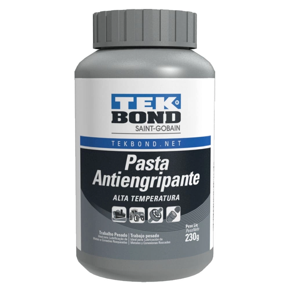 PASTA ANTIENGRIPANTE TEKBOND ALTA TEMPERATURA 230G