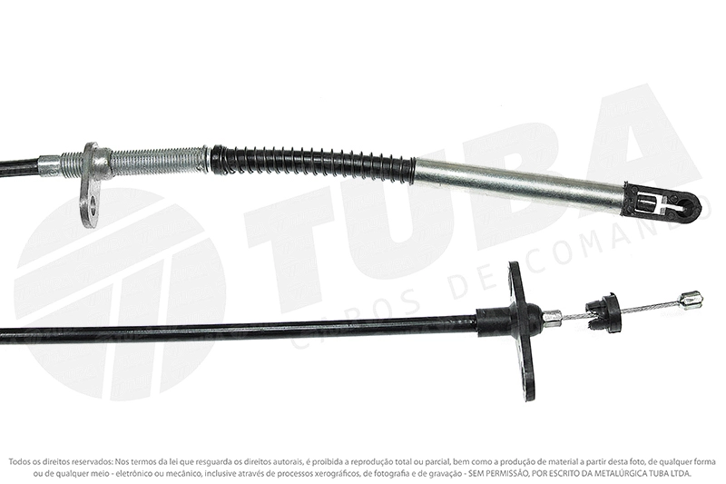 CABO ACELERADOR FORD CORCEL II/BELINA II/DEL REY/PAMPA - MOTOR 1.4/1.6 81/83 894MM