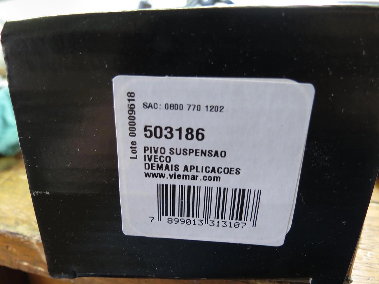 PIVÔ SUSPENSÃO INFERIOR/SUPERIOR IVECO DAILY 35.10/35.13/35S14/38.13/ 40.13/40S14/ ATÉ 70C17 2007/