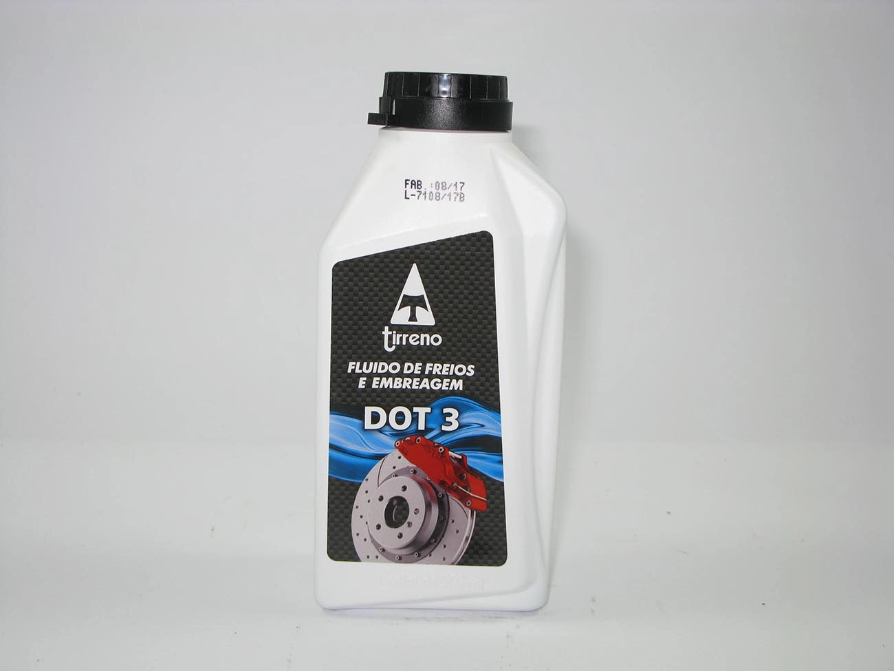 FLUIDO PARA FREIO 500ML DOT 3 TIRRENO - COR AZUL