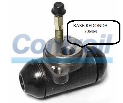 CILINDRO RODA FREIO TRASEIRO LADO DIREITO SISTEMA BOSCH TRASEIRA DIREITA GM KADETT 89/98 13/16 20,63MM ENCAIXE 30,0MM