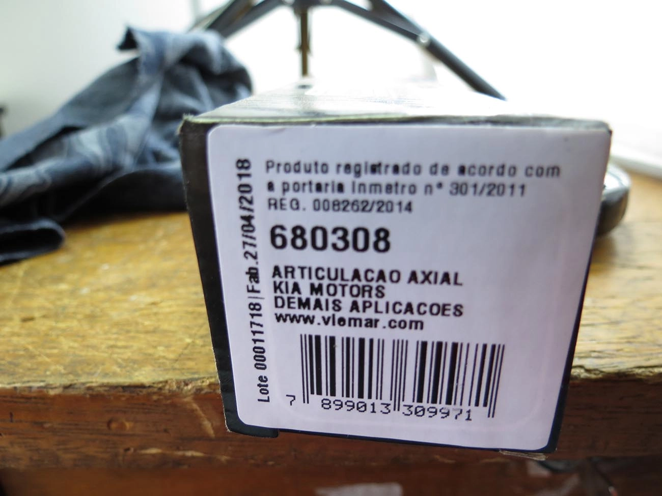 ARTICULAÇÃO/BARRA AXIAL ESQUERDA KIA SORENTO 2003/2010