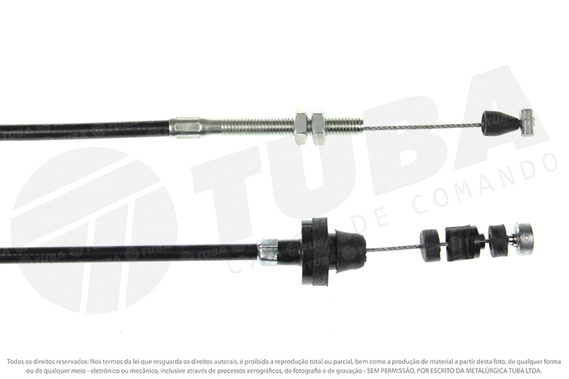 CABO ACELERADOR FIAT PALIO 1.0/1.5 TODOS - WEEKEND/SIENA 1.5 97/00 - STRADA 1.5 99/01 1048MM