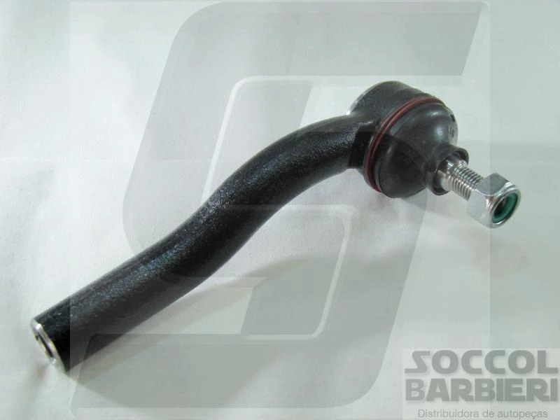 TERMINAL DIREÇÃO LADO ESQUERDO ROSCA GROSSA M14X2 FIAT NOVO UNO/PALIO/SIENA/STRADA 10/ FIORINO 14/