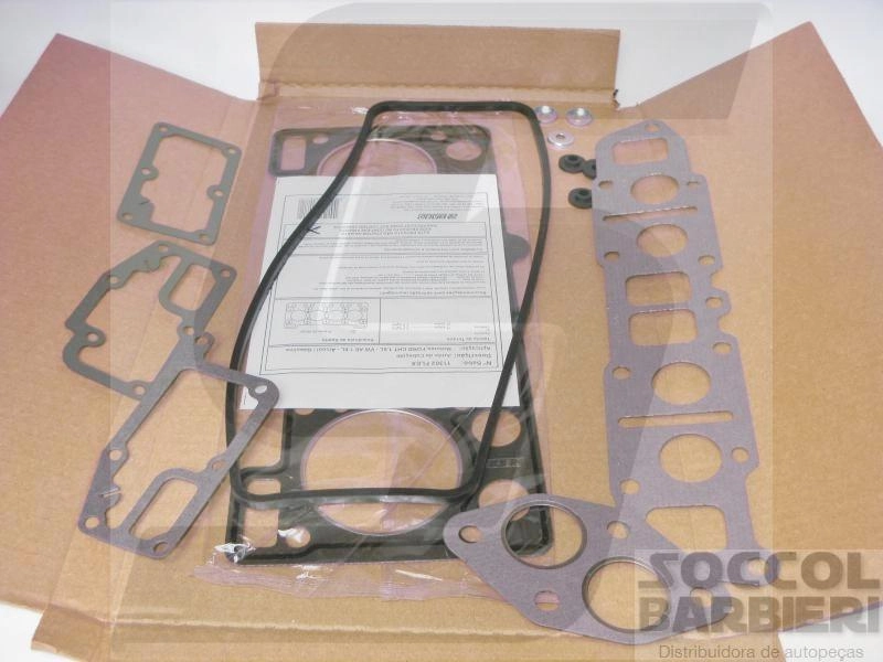 JOGO JUNTAS SUPERIOR MOTOR FORD/VW TODOS C/MOTOR CHT 1.6 ALCOOL/GASOLINA