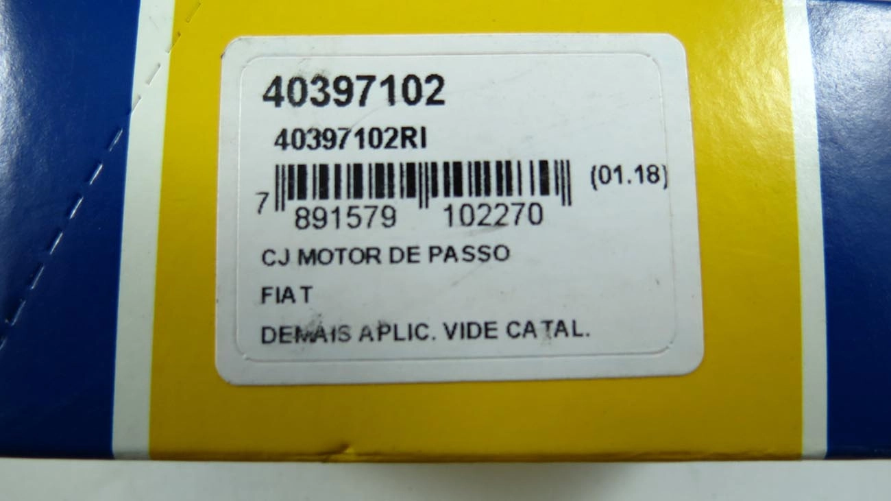 MOTOR PASSO/ATUADOR MARCHA LENTA RENAULT CLIO 1.6 97/ SPI R19 96/ GASOLINA
