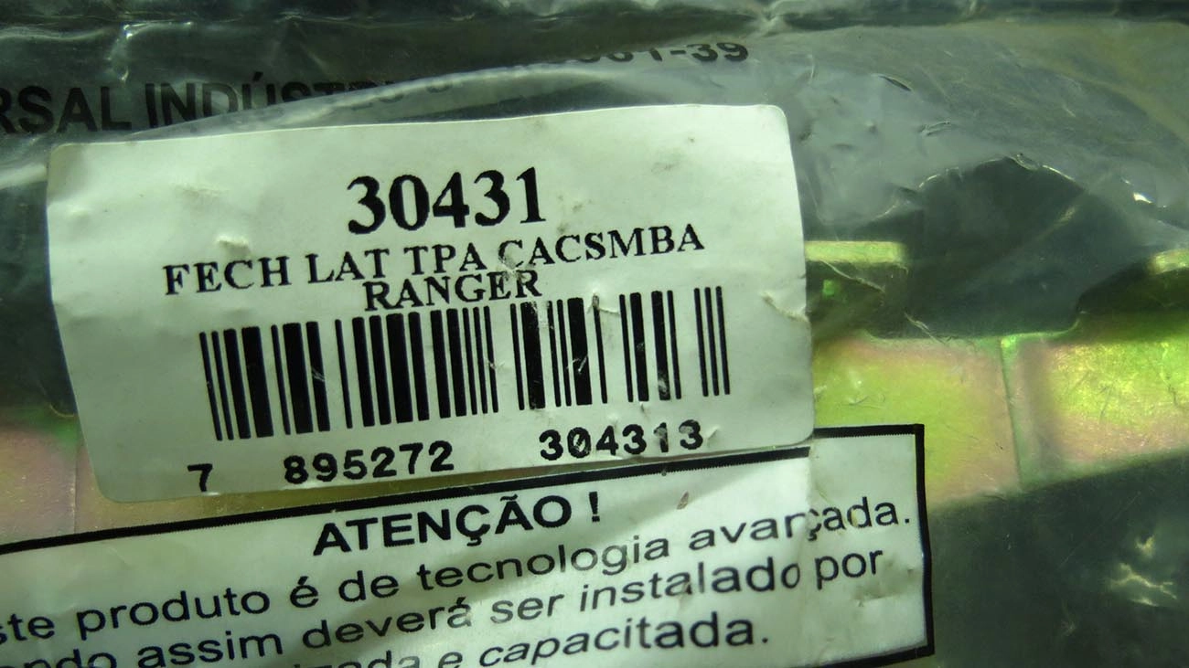 FECHADURA CACAMBA FORD RANGER 2004/ TODOS - CENTRAL DA TAMPA DA CACAMBA