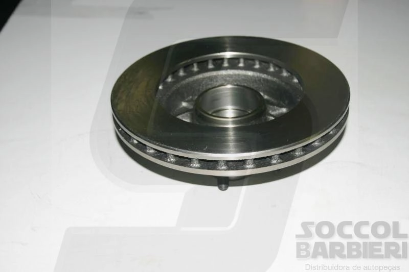 DISCO DE FREIO DIANTEIRO COM CUBO FORD RANGER 94/02 4X2 2.5/4.0 - 4X4 2.5/4.0 98/04 VENTILADO 261MM