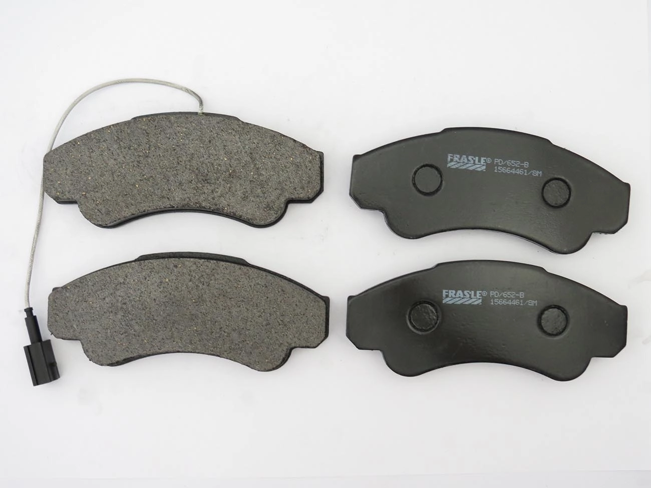 PASTILHA FREIO RODA DIANTEIRA COM ALRME CITROEN JUMPER 01/ FIAT DUCATO 05/ PEUGEOT BOXER 02/ ALARME