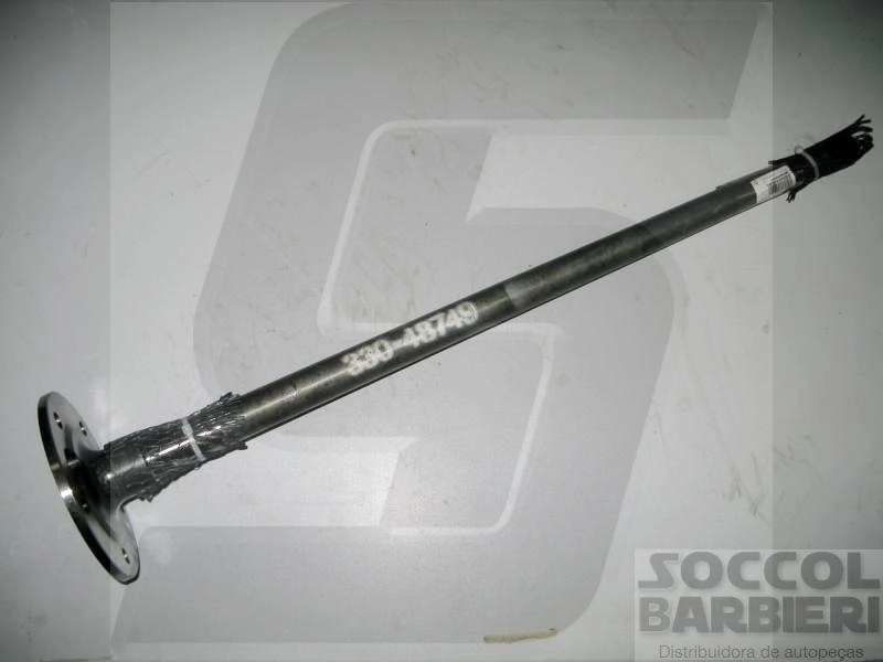 SEMI EIXO LADO ESQUERDO WILLYS RURAL - F-75 68/ 4X4 - 858MM - 19 ESTRIAS 5 FUROS
