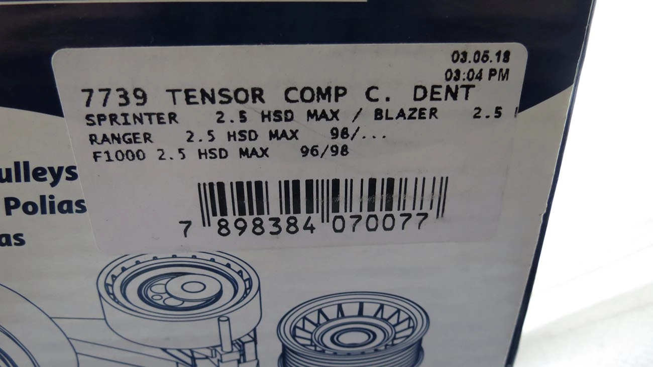 TENSOR COMPLETO COMANDO - GM S-10/BLAZER 2.5 96/00 MAXION