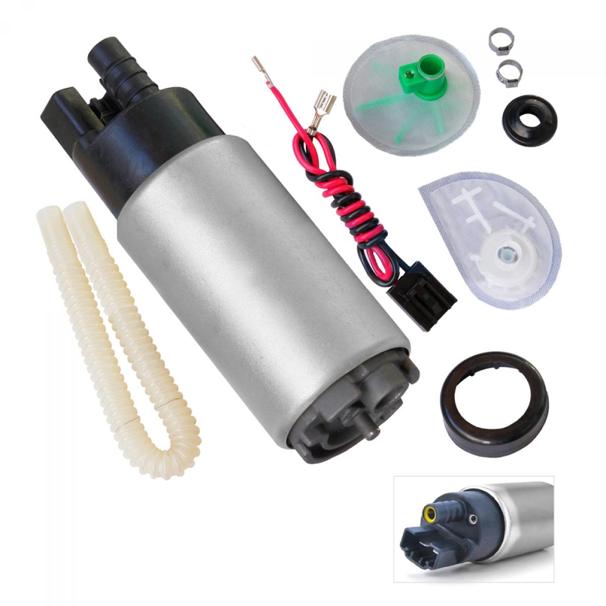 KIT REFIL BOMBA COMBUSTÍVEL GASOLINA 3.0 BAR VW GOL/PARATI/SAVEIRO/ FIAT FIORINO/PALIO/SIENA/UNO