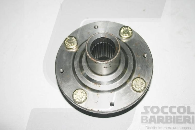 CUBO DIANTEIRO SEM ROLAMENTO HONDA FIT 1.4/1.5 2004/2008 - 4 FUROS 26 ESTRIAS