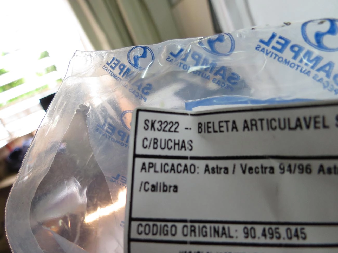 BIELETA DIANTEIRA LD/LE GM ASTRA/VECTRA/CALIBRA 94/96 - BIELETA ARTICULÁVEL
