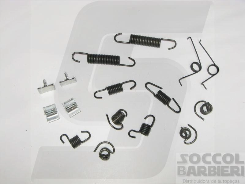 REPARO COMPLETO PATIM/MOLAS SAPATA FREIO TRASEIRA PARA DOIS LADOS GM CHEVETTE/CHEVY 73/86 BENDIX
