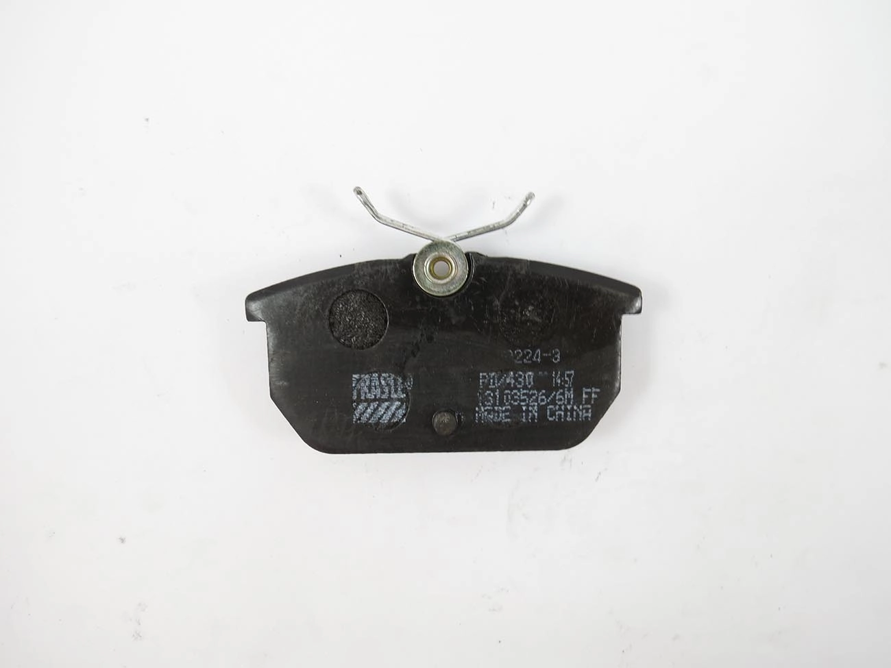 PASTILHA FREIO RODA TRASEIRA ALFA ROMEO 155 2.0 1995/1997 FIAT TIPO 1993/1995