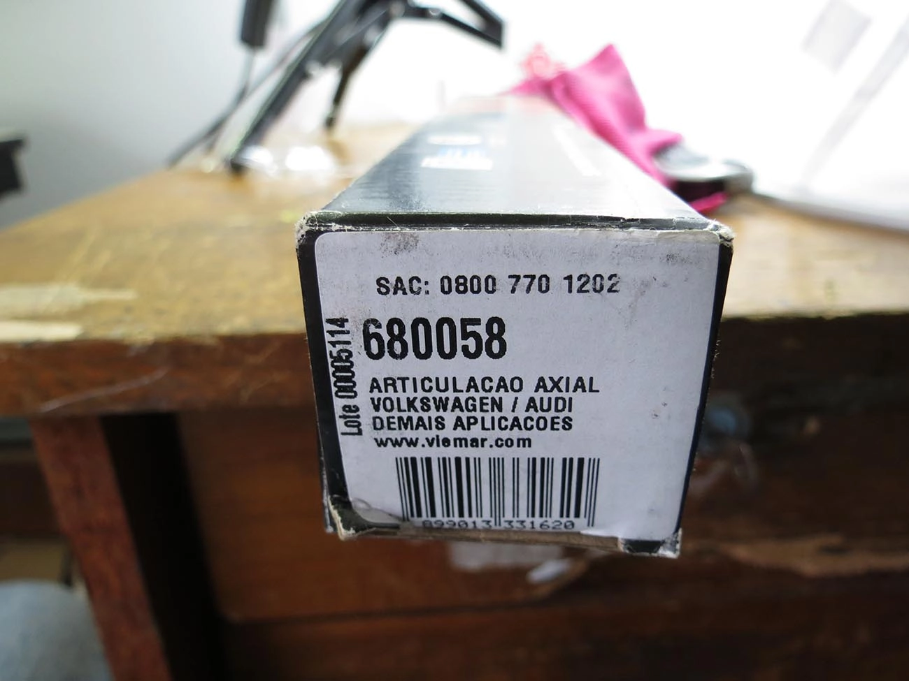 ARTICULAÇÃO/BARRA AXIAL DIREÇÃO HIDRÁULICA VW PASSAT/VARIANT 97/ - MECANISMO HIDRÁULICO ZF