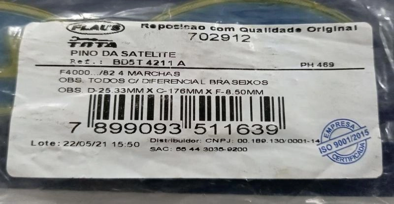PINO DA SATELITE FORD F-4000 /82