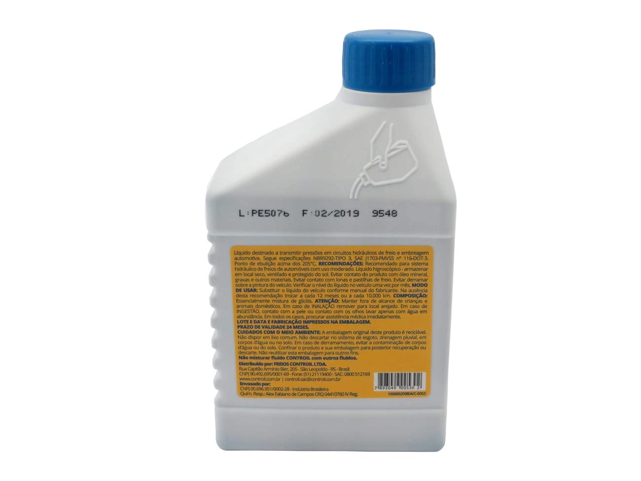 LIQUIDO DE FREIO DOT-3 500 ML